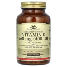 Solgar Vitamin E 268 мг (400 МО) 100 капсул