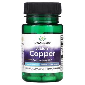 Swanson Copper Albion 2 mg 60 капсул