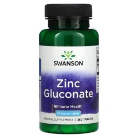 Swanson Zinc Gluconate 30 mg 250 таблеток