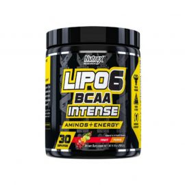 Nutrex Lipo-6 BCAA Intense 260 г, Фруктовий пунш