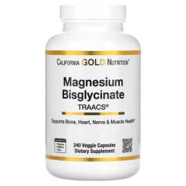 California Gold Nutrition Magnesium Bisglycinate 240 капсул