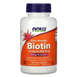 NOW Biotin 10 000 mcg 120 капсул