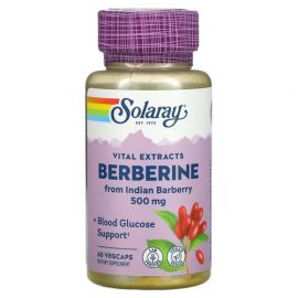 Solaray Berberine 500 mg 60 рослинних капсул