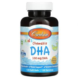 Carlson Kid's Chewable DHA 100 mg 120 капсул