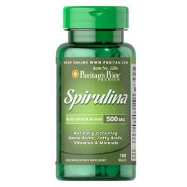 Puritan's Pride Spirulina 500 mg 100 таб.