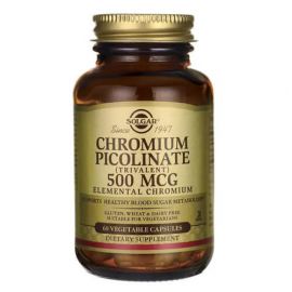 Solgar Chromium Picolinate 500 mcg 60 капсул