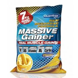 Quamtrax Massive Gainer 7000 грам, Полуниця - Банан