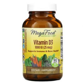 MegaFood Vitamin D3 1,000 IU 90 таб