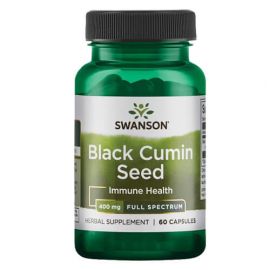 Swanson Black Cumin Seed 400 mg 60 капс