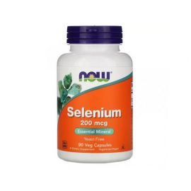 NOW Selenium 200 mcg 90 капсул