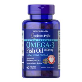 Puritan's Pride Omega-3 Fish Oil 1500 mg 60 капс