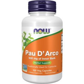 NOW Pau D' Arco 500 mg 100 капсул