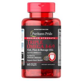 Puritan’s Pride Triple Omega 3-6-9 60 капс