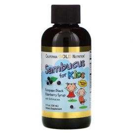 California Gold Nutrition Sambucus for Kids 120 ml