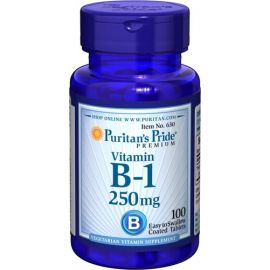 Puritan's Pride Vitamin B-1 250 mg 100 таблеток