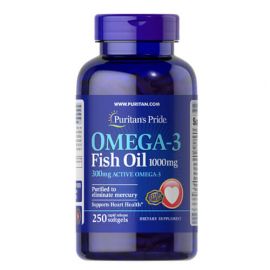 Puritan’s Pride Omega-3 1000 mg 250 капсул