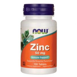 NOW Zinc Gluconate 50 mg 100 таб