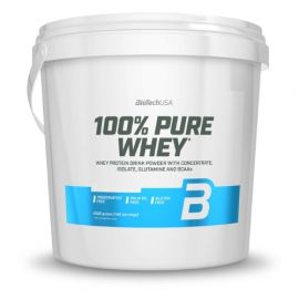 Biotech USA 100% Pure Whey 4000 грам (4 кг), Горіх