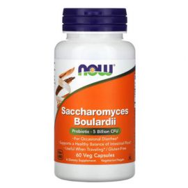 NOW Saccharomyces Boulardii 60 капсул