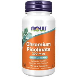 NOW Chromium Picolinate 200 mcg 100 капсул