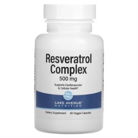 LAN Resveratrol Complex 500 mg 60 веганських капсул