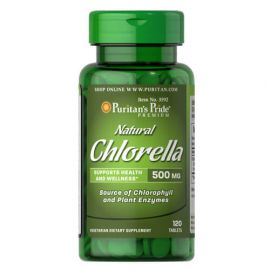 Puritan's Pride Natural Chlorella 500 mg 120 таб