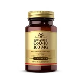 Solgar Megasorb CoQ-10 100 mg 30 капсул