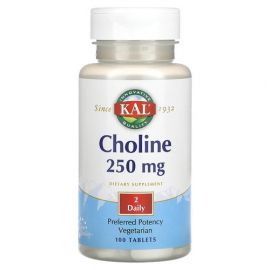 KAL Choline 125 mg 100 таблеток