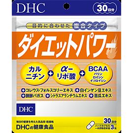 DHC Diet Power контроль веса с форсколином, карнитином, α-липоевой к-той, аминокислотами, 90 капс. До 05/2026