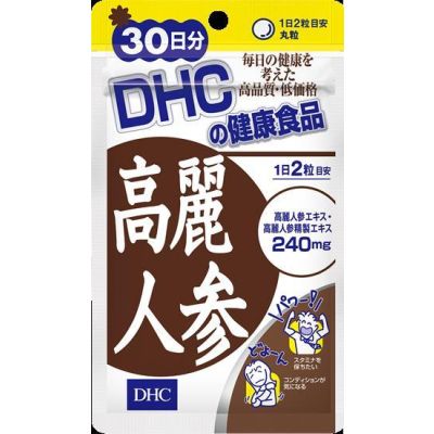 DHC Красный женьшень, 60 капсул на 30 дней приема. До 02/2027