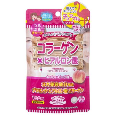 Japan Gals Коллаген+гиалуроновая кислота+плацента, 180 таблеток на 30 дней. До 03/2027