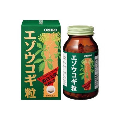 Orihiro элеутерококка экстракт, 400 табл на 40 дней. До 07/2026