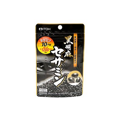 ITOH сезамин из черного кунжута 10 мг для сжигания жира 60 ЖК на 30 дней. До 03/2028