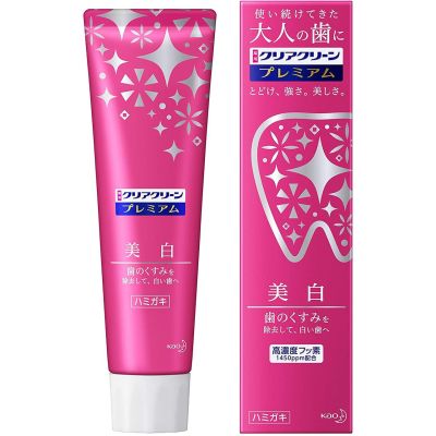 Kao Clear Clean Premium Отбеливающая паста, жемчужная мята, 100 г