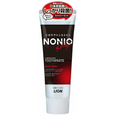 Lion Nonio plus Spicy Mint зубная паста с освежающим вкусом, 130 г