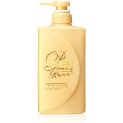 Shiseido Tsubaki Premium Volume & Repair Восстанавливающий кондиционер для волос премиум-класса, 490 мл