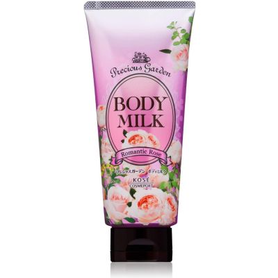 KOSE Precious Garden Молочко для тела с ценными маслами Романтическая роза, 200 г