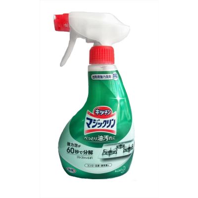 KAO Magiclean средство для очистки кухонных плит, металлических поверхностей, решеток, столешниц спрей 400 мл
