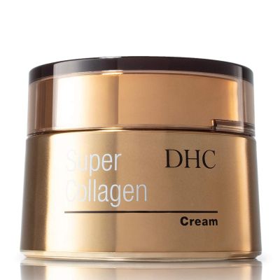 DHC Super Collagen Cream Крем c дипептидом-8, витамином С, экстрактом Майтаке, скваланом, маслом жожоба 50 г