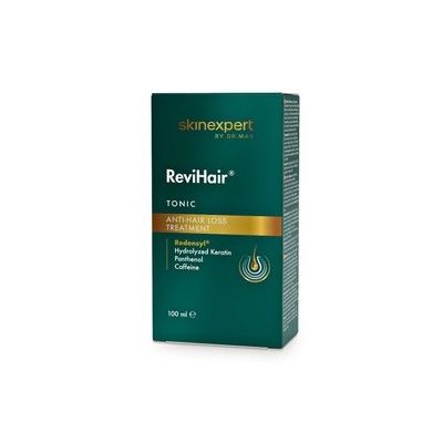 Dr.Max ReviHair Тонік для волосся з Redensyl®, кофеїном, пантенолом для росту та зміцнення волосся, 100 мл