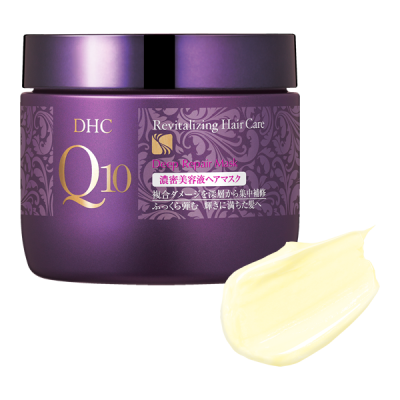 DHC Q10 Beauty Essence Hair Care плотная косметическая маска для антивозрастного ухода за волосами 180 гр