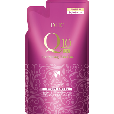 DHC Q10 Revitalizing Hair Essence Treatment EX восстанавливающий кондиционер для волос с коэнзимом Q10 400 мл