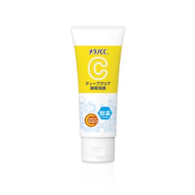 Rohto Melano CC Deep Clear энзимная пенка для умывания с витамином С и глиной, 130 г.