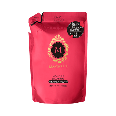 Shiseido Ma Cherie Moisture Восстанавливающий увлажняющий шампунь с жемчугом, придает блеск, восхитительный запах 380мл