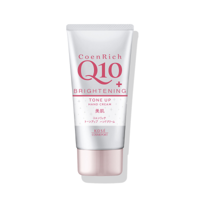 Kose Cosmeport CoenRich Q10 Whitening Tone Up осветляющий крем для рук 80 мл