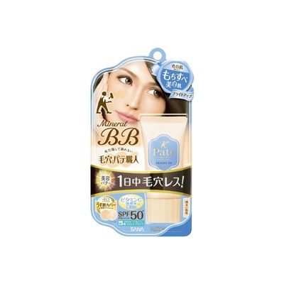 SANA Keana Pate Shokunin Mineral BB Cream Bright Up SPF50+ PA++++ минеральный BB крем, 30 мл.