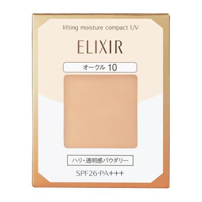 Shiseido Elixir Superieur Lifting Moisture Compact UV SPF26/PA+++ блок компактной пудры #10 Pink Ochre, 9.2 г