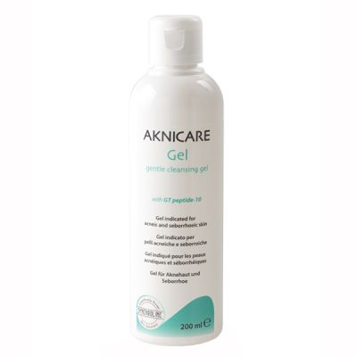 Synchroline Aknicare Gel нежный очищающий гель, успокаивающий кожу с акне, 200 мл. До 09/2027