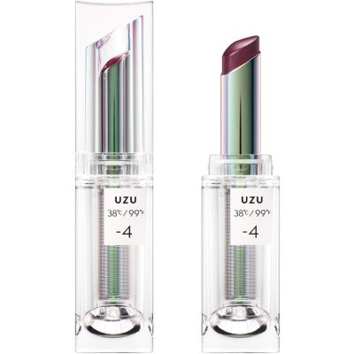 UZU by FLOWFUSHI 38 ℃ / 99F lipstick TOKYO -4:Plum глянцевая помада-блеск 3,8 г.