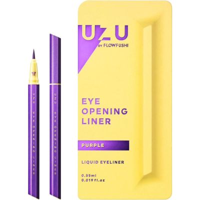 UZU BY FLOWFUSHI Eye Opening Liner Purple жидкая подводка для глаз, фиолетовый 0,55 мл
